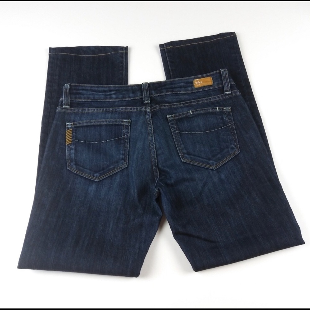 3/$30- Paige dark skinny jeans size 26(28)